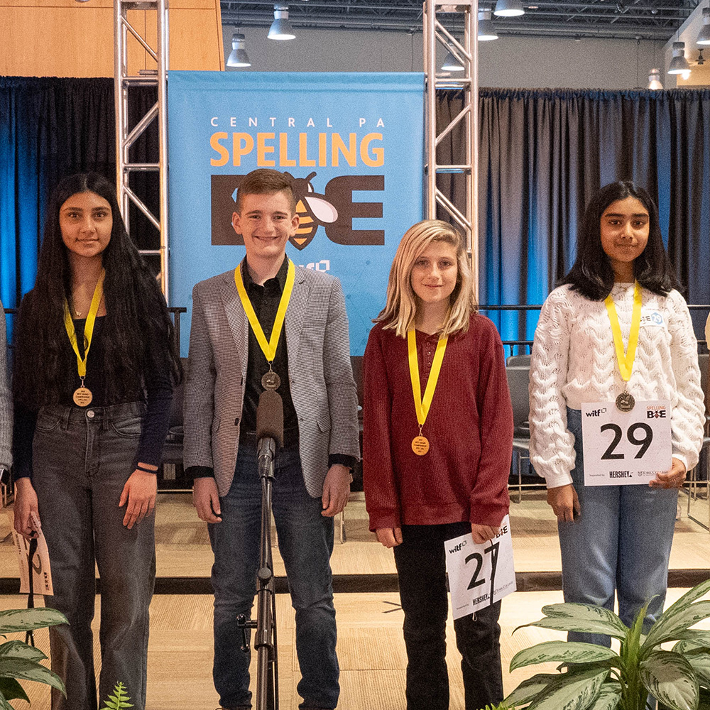 Finalists at the Central PA   Spelling Bee